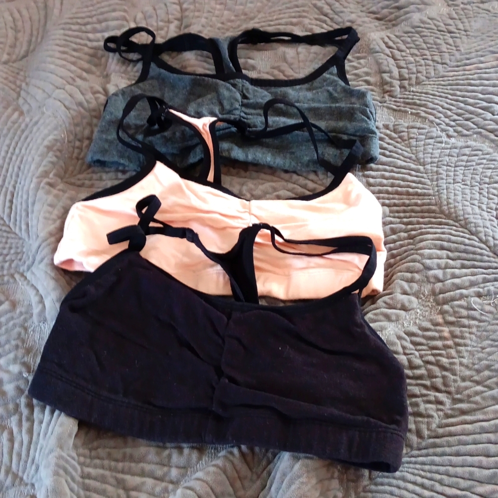 3 sports bras